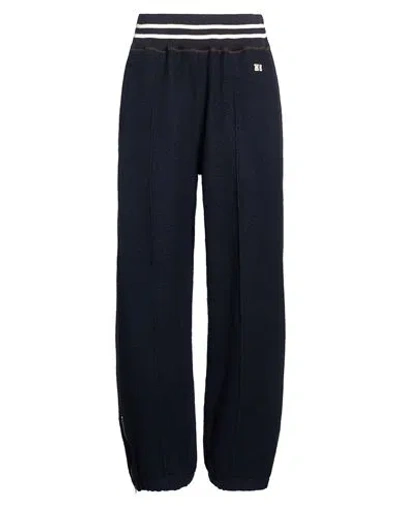 Wales Bonner Woman Pants Navy Size S Virgin Wool In Blue