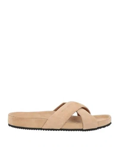 Wales Bonner Woman Sandals Sand Size 8 Leather