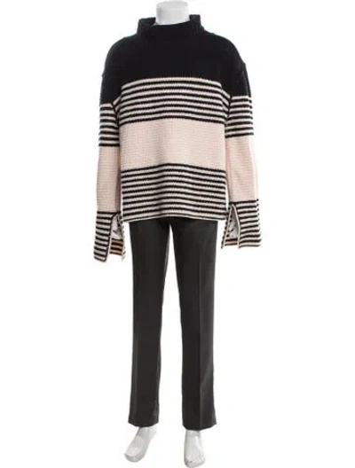 Pre-owned Wales Bonner Wool Striped Pullover In Multicolor