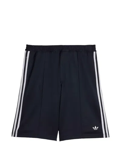Wales Bonner X Adidas Logo-detail Shorts In Blue