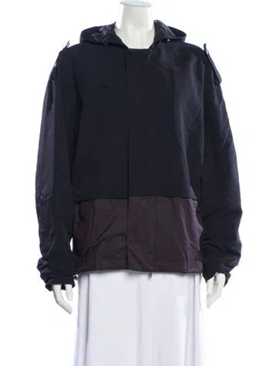Pre-owned Wales Bonner X Adidas Originals Bomber Jacket In Blue