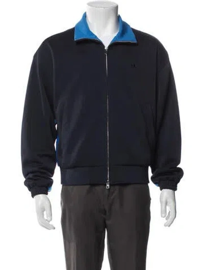 Pre-owned Wales Bonner X Adidas Originals Bomber Jacket In Blue