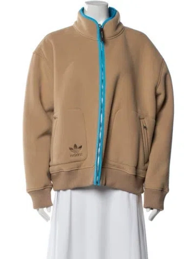 Pre-owned Wales Bonner X Adidas Originals Bomber Jacket In Neutral