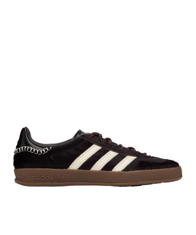 Wales Bonner X Adidas Originals Collaboration With Gazelle Pony Sneakers In Black