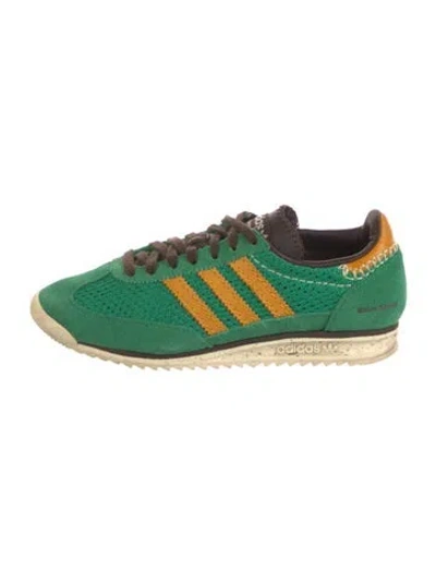 Pre-owned Wales Bonner X Adidas Originals Sl 72 Knit Sneakers In Green
