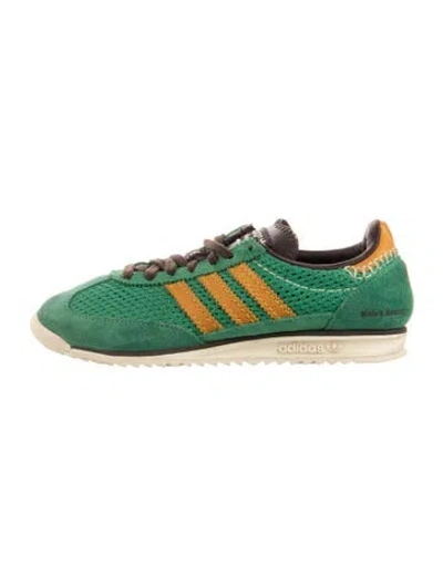 Pre-owned Wales Bonner X Adidas Originals Sl 72 Knit Sneakers In Green
