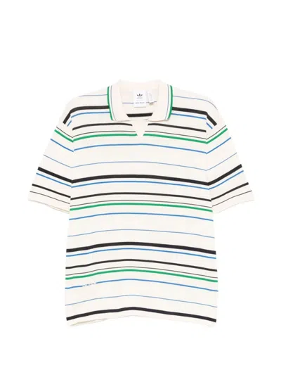 Wales Bonner X Adidas Striped Cotton T-shirt In Multi