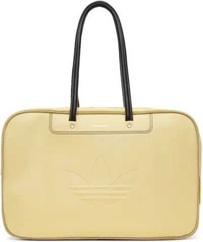 Wales Bonner Yellow Adidas Originals Edition Large Duffle Bag In Easy Yellow