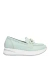 Walk By Melluso Loafers In Light Green