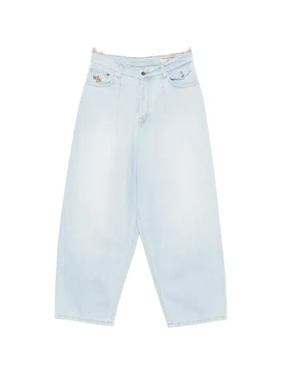 Walk In Paris Balloon-leg Jeans In Blue
