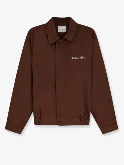 Walk In Paris Heritage Cotton Jacket In Brown