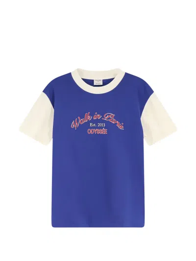 Walk In Paris Odyssey T-shirt In Blue