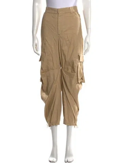 Pre-owned Walk Of Shame Wide Leg Pants In Neutrals