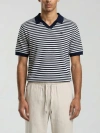 Walker & Hunt Milton Striped Polo Shirt In Multi