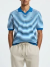 Walker & Hunt Milton Striped Polo Shirt In Multi