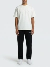 Walker & Hunt Oversized Crew Tee In White