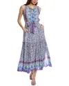 Walker & Wade Alexis Midi Dress In Purple