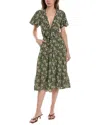 Walker & Wade Amelia Midi Dress In Green