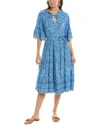 Walker & Wade Walker&wade Ayanna Midi Dress In Blue