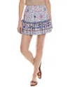 WALKER & WADE BOHO MINI SKIRT