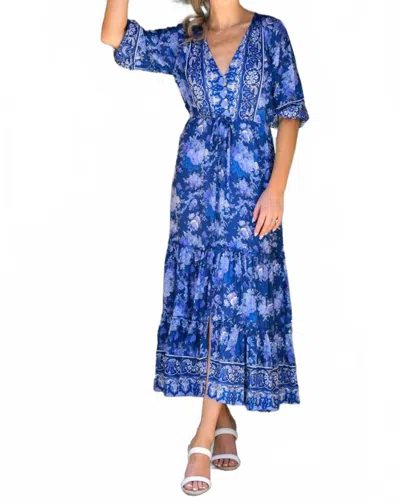 Walker & Wade Carrie Dress In English Blue