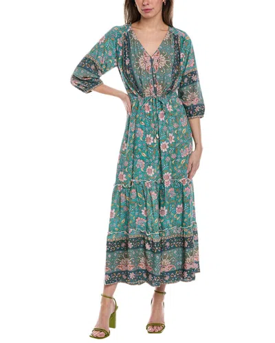 Walker & Wade Carrie Maxi Dress In Green