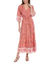 Walker & Wade Carrie Maxi Dress In Pink