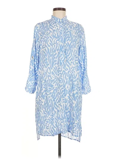 Pre-owned Walker & Wade Casual Dress In Blue