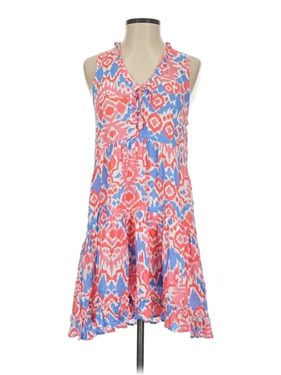Pre-owned Walker & Wade Casual Dress In Blue