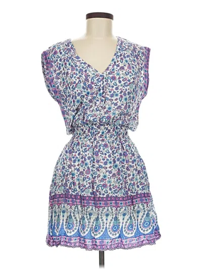 Pre-owned Walker & Wade Casual Dress In Blue