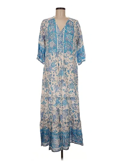 Pre-owned Walker & Wade Casual Dress In Blue