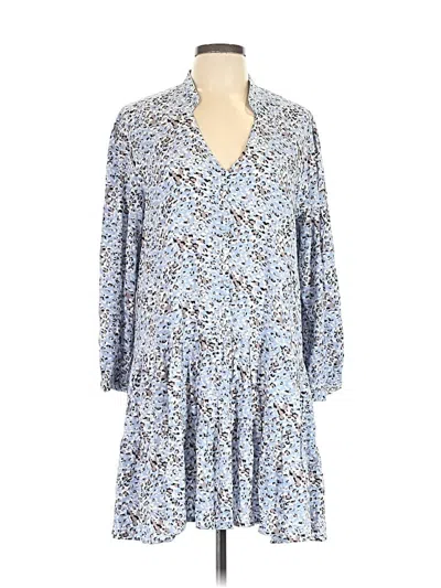 Pre-owned Walker & Wade Casual Dress In Blue