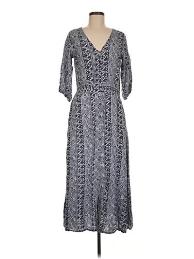 Pre-owned Walker & Wade Casual Dress In Gray
