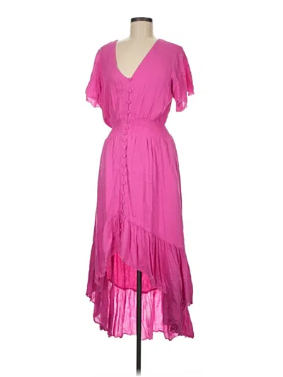 Pre-owned Walker & Wade Casual Dress In Pink