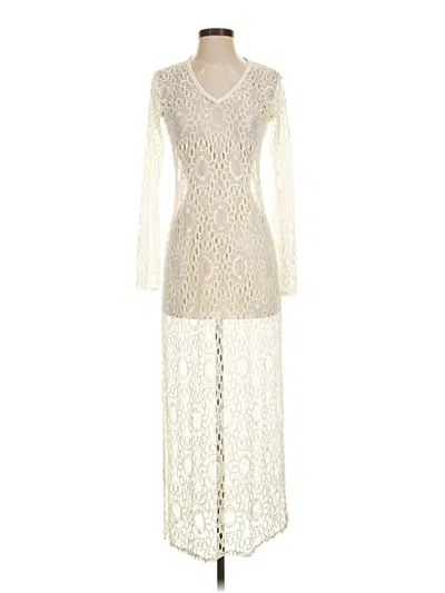 Pre-owned Walker & Wade Cocktail Dress In Ivory