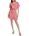 Walker & Wade Courtney Mini Dress In Red