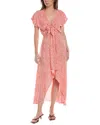 Walker & Wade Delray Maxi Dress In Orange