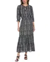 Walker & Wade Eliza Maxi Dress In Grey
