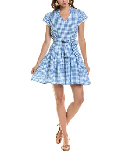 Walker & Wade Walker&wade Emma Mini Dress In Blue