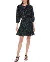 Walker & Wade Ibiza Mini Dress In Black