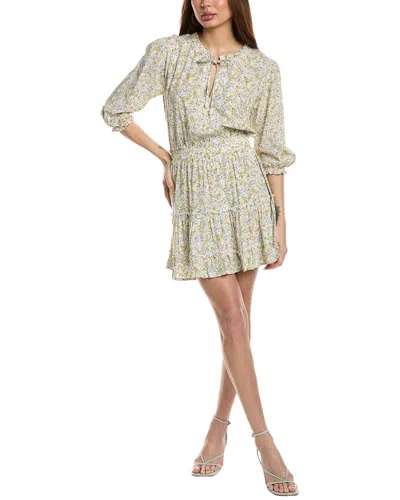 Walker & Wade Ibiza Mini Dress In Yellow