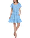 Walker & Wade Kat Mini Dress In Blue