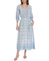 Walker & Wade Kelsey Maxi Dress In Blue