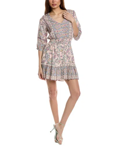 Walker & Wade Kelsey Mini Dress In Multi