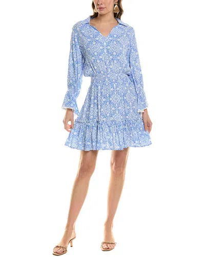 Walker & Wade Walker&wade Mia Mini Dress In Blue