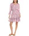 Walker & Wade Walker&wade Mia Mini Dress In Pink