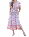 Walker & Wade Oahu Dress In Julep Floral In Multi
