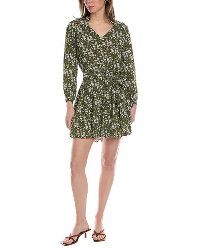 Walker & Wade Parker Mini Dress In Green