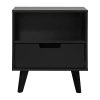 Walker Edison 1-drawer Nightstand In Black