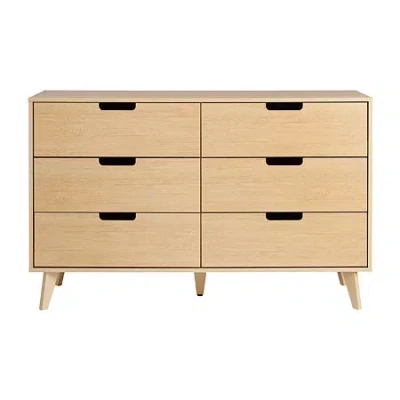 Walker Edison 6-drawer Dresser In Sand